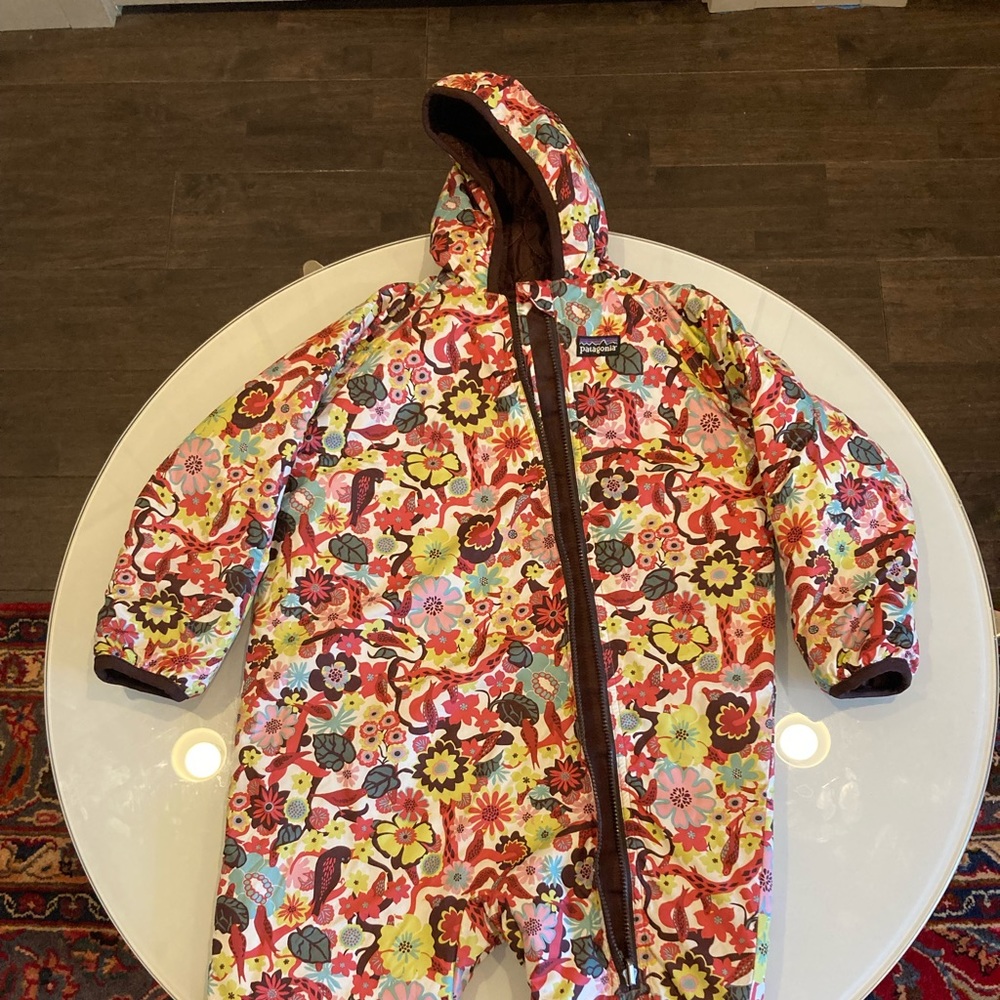 Patagonia toddler snowsuit reversible, 18mo-3T